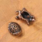 Подставка для благовоний TAKE IT EASY «Черепаха», 4×1.8 см, медная - Фото 4