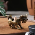 Курильница для благовоний, подставка для конусов TAKE IT EASY «Лев», 5.5×5 см, под бронзу - Фото 2