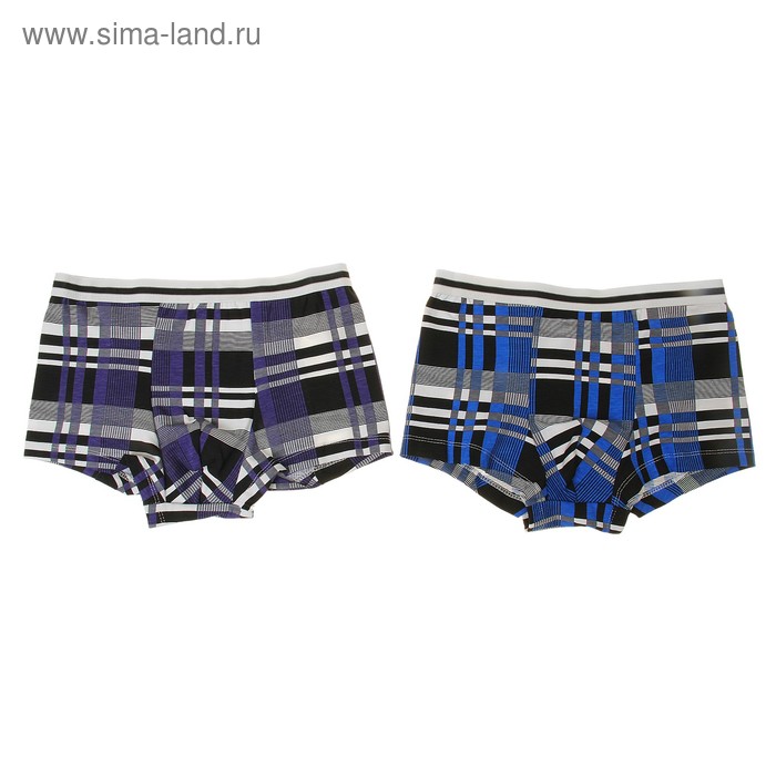 Трусы мужские боксеры арт.497л, цвет микс, размер 58 - Фото 1