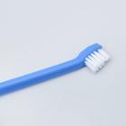 Набор зубная щётка двухсторонняя + щётка напальчник + массажер для десен (набор 3 шт.), микс - Фото 7