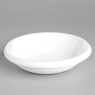 Тарелка одноразовая суповая "Белая" 350 мл - Фото 2