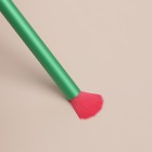Кисть для макияжа «PENCIL», 16 (+/- 1) см, цвет розовый/зелёный - Фото 5
