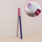 Кисть для макияжа «PENCIL», 16,5 см, цвет фиолетовый/розовый - Фото 2