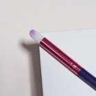Кисть для макияжа «PENCIL», 16,5 см, цвет фиолетовый/розовый - Фото 3