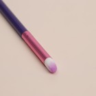 Кисть для макияжа «PENCIL», 16,5 см, цвет фиолетовый/розовый - Фото 4