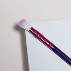 Кисть для макияжа «PENCIL», 17,5 см, цвет фиолетовый/розовый - Фото 3