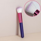 Кисть для макияжа «PENCIL», скошенная, 15 (+/- 1) см, цвет фиолетовый - Фото 2