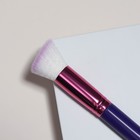 Кисть для макияжа «PENCIL», скошенная, 15 (+/- 1) см, цвет фиолетовый - Фото 3