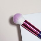 Кисть для макияжа «PENCIL», 15,5 см, цвет фиолетовый/розовый - Фото 3