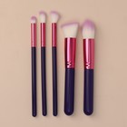 Набор кистей для макияжа «PENCIL», 5 предметов, цвет фиолетовый/розовый - Фото 4