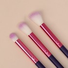 Набор кистей для макияжа «PENCIL», 5 предметов, цвет фиолетовый/розовый - Фото 6