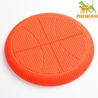 Фрисби "Баскетбол", термопластичная резина, 23 см, оранжевый - фото 10026052