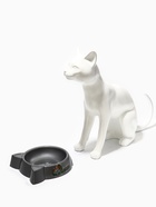 Миска «Кошачьи ушки», 200 мл, 15×3.7 см, пластик, серая - Фото 4