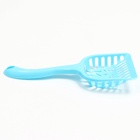 Совок фигурный «Кот» с эргономичной ручкой, 28×10 см, голубой - Фото 3