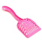 Совок фигурный «Кот», 28×10 см, с эргономичной ручкой, пластик, розовый - Фото 4