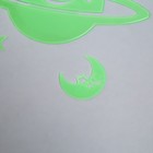 Наклейка фосфорная "Планета" с клеевыми подушечками набор 3 шт МИКС 29,5х25 см - Фото 7