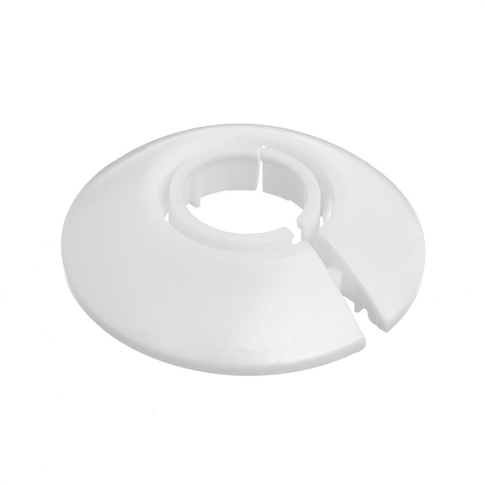 Обвод универсальный для труб «Идеал», Ф16 – 22 мм, цвет белый 001 - Фото 1