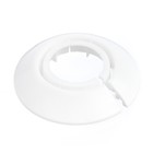 Обвод универсальный для труб «Идеал», Ф25 – 34 мм, цвет белый 001 - Фото 1