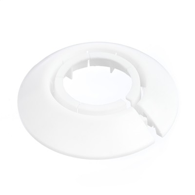 Обвод универсальный для труб «Идеал», Ф25 – 34 мм, цвет белый 001