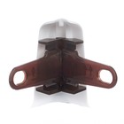 Угол наружный (внешний) для плинтуса «Деконика», с крепежом, 55 мм, цвет 001 белый - Фото 3