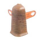 Угол наружный (внешний) «Деконика», с крепежом для плинтуса, 55 мм, 211 дуб рустик - Фото 2