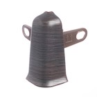 Угол наружный (внешний) «Деконика», с крепежом для плинтуса, 55 мм, 303 венге темный - Фото 2