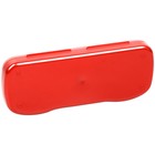 Пенал-футляр Стамм, 204 х 83 х 25 мм, пластиковый, красный металлик - Фото 3