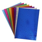 Картон цветной с голографической фактурой в виде золотого песка Calligrata, А4, 8 листов, 8 цветов - Фото 6