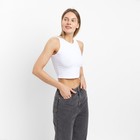 Майка женская, цвет белый, размер 44 (M) - фото 34950721