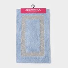 Коврик для дома Доляна «Вензель», 50×80 см, голубой - Фото 5