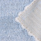 Коврик для дома Доляна «Тэя», 50×80 см, голубой - Фото 3