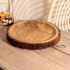 Поднос, набор 3 шт., 30×30 см, 25×25 см, 20×20 см, дерево - Фото 3