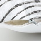 Наволочка декоративная 40×40 см, Tropics, 100% хлопок, серая - фото 25495993