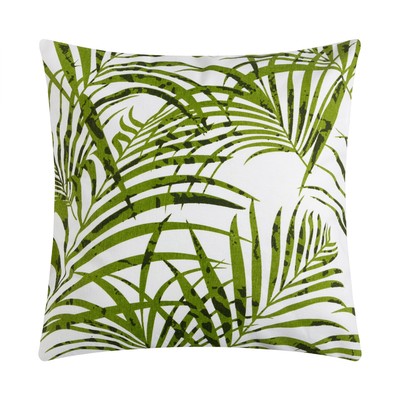 Наволочка декоративная Tropics 40×40 см, 100% хлопок, зелёная