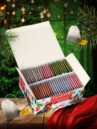 Чай новогодний подарочный в пакетиках, 5 вкусов, 50 п × 2 г - Фото 2