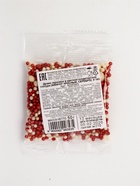 Кондитерская посыпка для десерта, мягкая, красная с серебром, 50 г - Фото 5