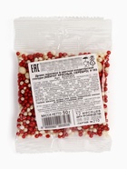 Кондитерская посыпка для десерта, мягкая, красная с серебром, 50 г - Фото 2