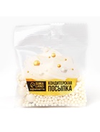 Кондитерская посыпка для десертов, мягкая, белая, 25 г - Фото 7