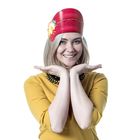 Шляпа на ободке "Красная шапочка" - Фото 2