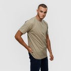 Футболка мужская, цвет хаки/принт МИКС, размер XL - фото 21808132