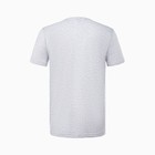 Футболка мужская, цвет серый/принт МИКС, размер 44 (S) 9129719