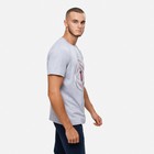 Футболка мужская, цвет серый/принт МИКС, размер 46 (M) - фото 21808180