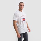 Футболка мужская, цвет молочный/принт МИКС, размер 52 (2XL) - фото 21845366