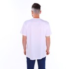 Футболка мужская, цвет белый/принт МИКС, размер 2XL - фото 21808299