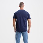 Футболка мужская, цвет тёмно-синий/принт МИКС, размер 2XL - фото 25272722