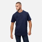 Футболка мужская, цвет тёмно-синий, принт МИКС, размер 44 (S) - фото 21808349