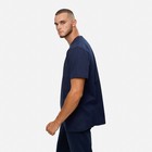 Футболка мужская, цвет тёмно-синий, принт МИКС, размер 52 (2XL) - фото 21808378