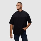 Футболка мужская, цвет чёрный/принт МИКС, размер ONE SIZE - фото 21808448