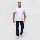 Футболка мужская, цвет белый/принт МИКС, размер 2XL - фото 21808496