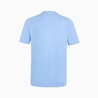 Футболка мужская, цвет голубой/принт МИКС, размер L - фото 21808707